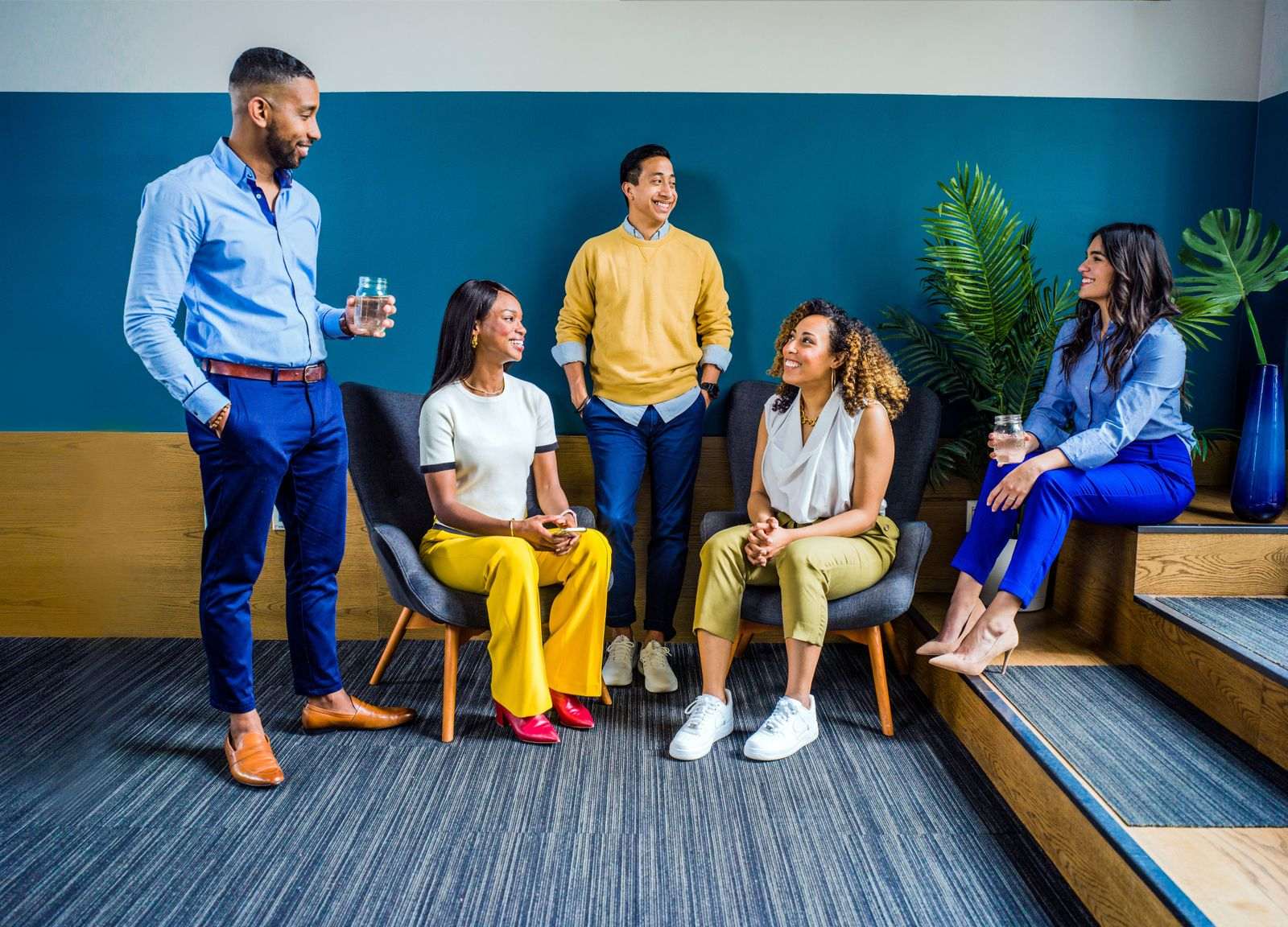 Startup founders and their early leadership team