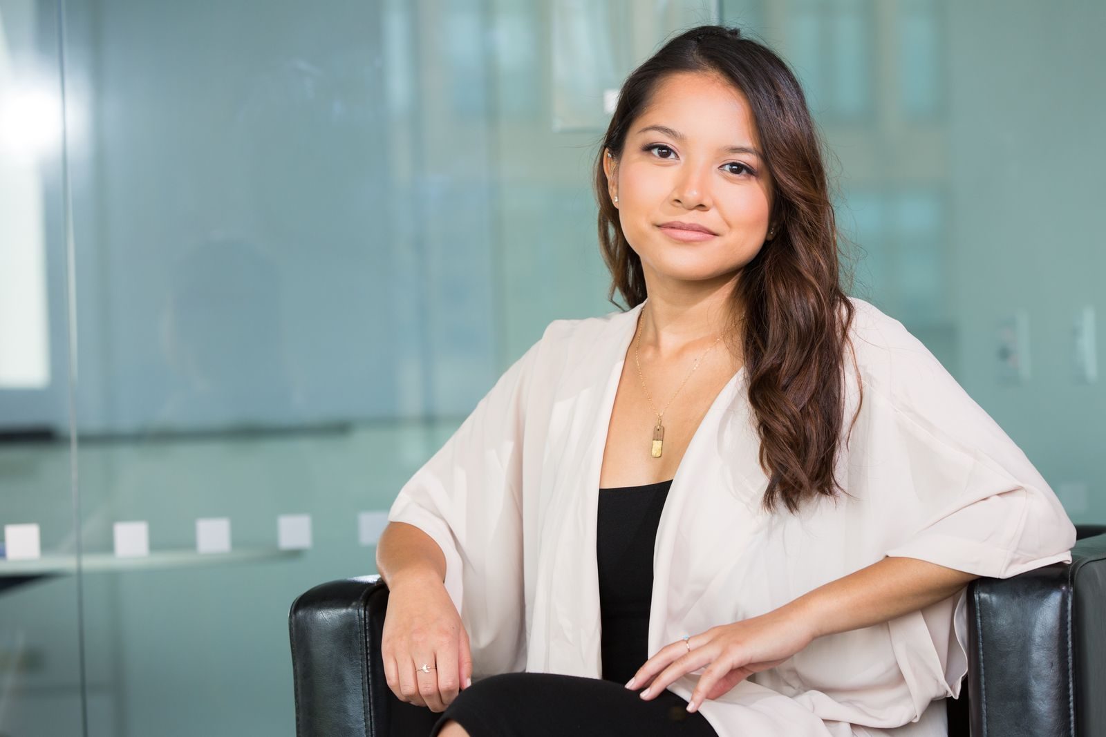 Confident senior executive after a successful transition